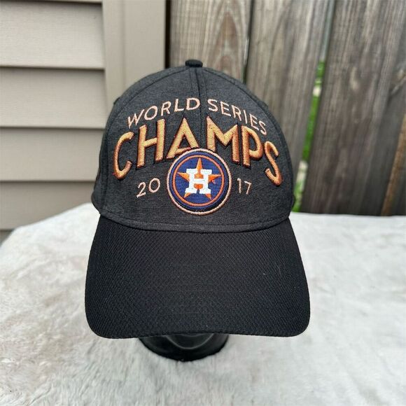 Houston Astros 2017 World Series Champs New Era 39Thirty Cap Unisex - Picture 1 of 5